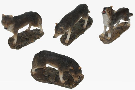 Poly Wolf 4fach Länge 11 bis 13 cm (1)
