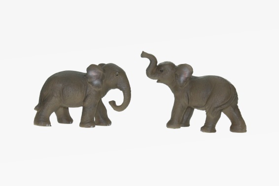 Poly Elefant 2fach L 6 bis 7 cm (12)