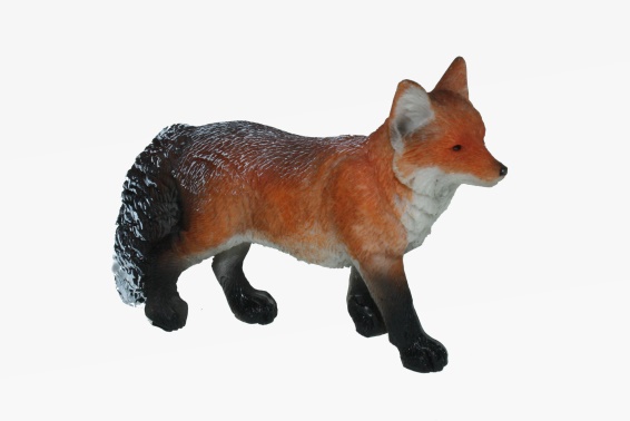 Poly fox length 7,6 cm (12)