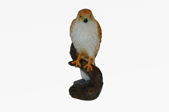 Poly falcon height 7,8 cm (12)