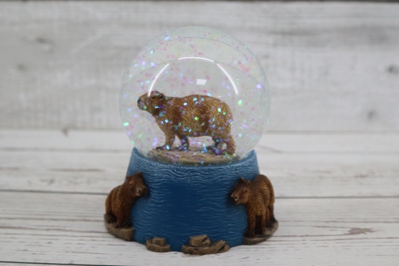 Glitzerkugel Capybara Höhe 9 cm (6)