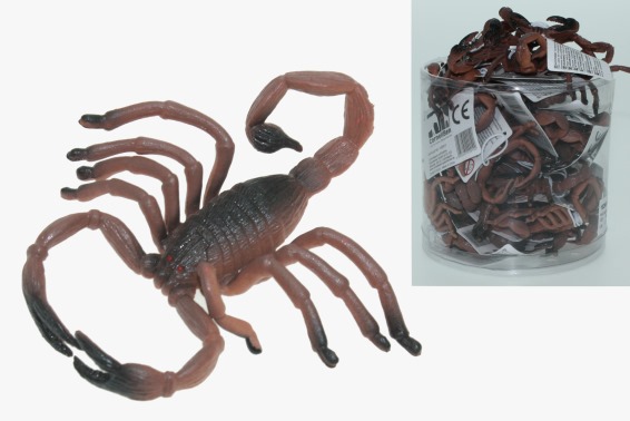 PVC scorpion length 8 cm (24)