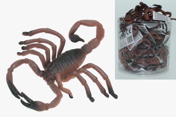 PVC Skorpion Länge 8 cm (24)
