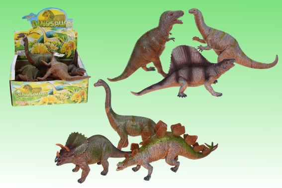 PVC dinosaur 6 assorted (6)