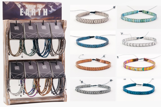 Hematite bracelet 8 assorted (48)