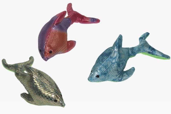Sandtier Delfin 3fach Länge 15 cm  (12)