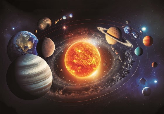 3D Postkarte Sonnensystem (25)