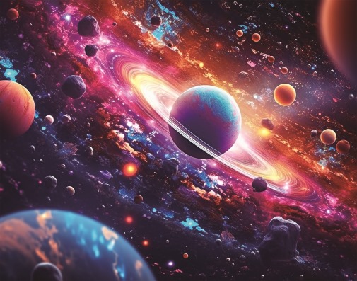 3D Magnet Planeten (25)