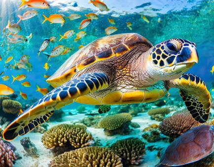 3D magnet sea turtle (25)