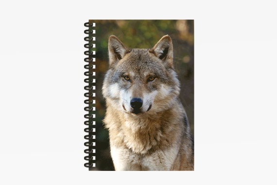 3D Notizbuch Wolfskopf klein (12)