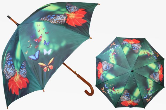 Umbrella butterflies length 87,5 cm (12)