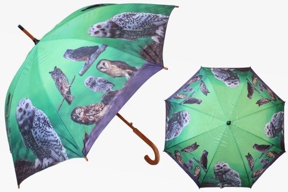 Regenschirm Eulen Länge 87,5 cm (12)