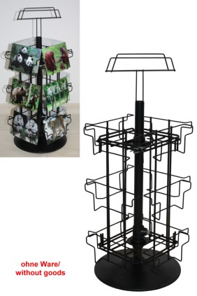 Thekenständer für Postkarten H 49 cm