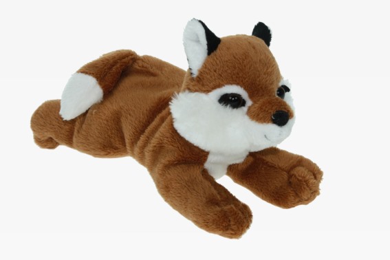 Plush fox length 18 cm (12)