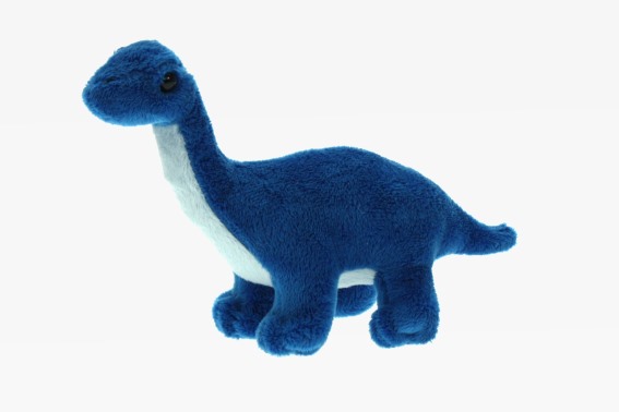 Plüsch Dino Brachiosaurus blau (12)