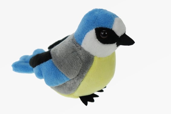 Plush bluetit length 11 cm (12)