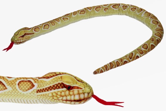 Plush golden python length 150 cm (6)