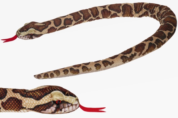 Plush Burmese python length 150 cm (6)