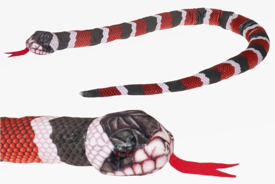 Plush king snake length 150 cm (6)