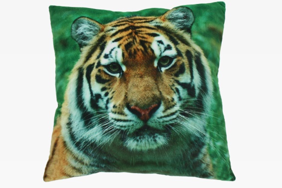 Plush cushion tiger design (3)