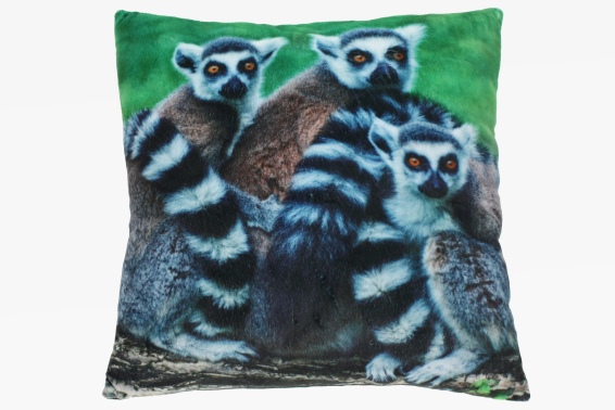 Plush cushion lemurs design (3)