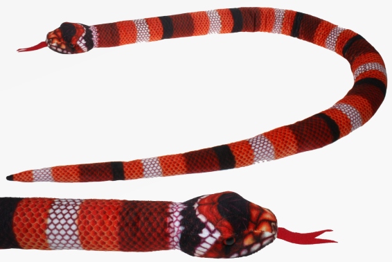Plush coral snake length 150 cm (6)