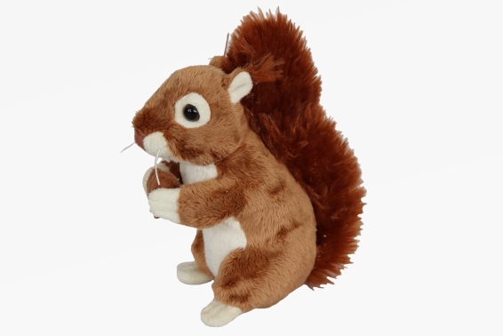 Plush squirrel height 16 cm (6)