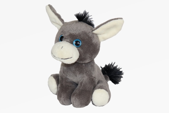 Plush donkey height 13 cm (6)
