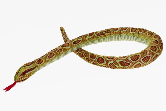 Plush golden python length 100 cm (6)