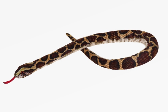 Plush Burmese python length 100 cm (6)
