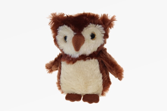 Plush owl height 13 cm (12)