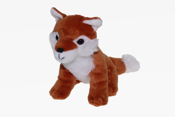 Plush fox hight 14 cm (12)