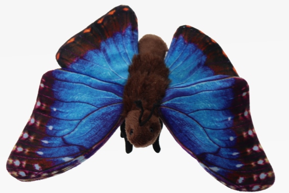 Plush common morpho length 21 cm (6)