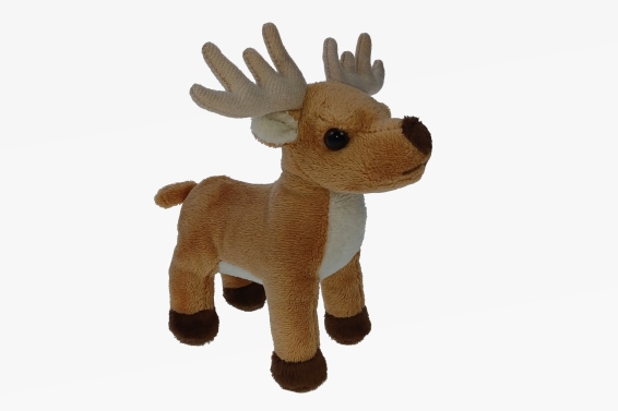 Plush stag length 14,5 cm (12)