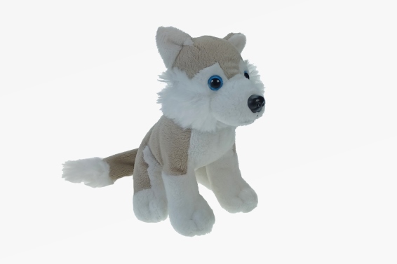 Plüsch Husky Höhe 14 cm (12)