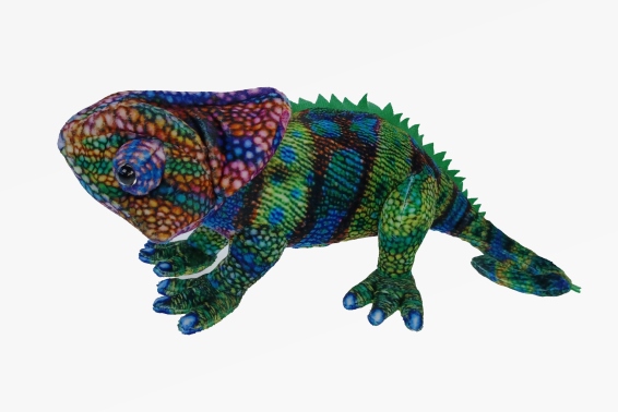 Plush chameleon length 26 cm (6)