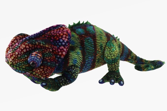 Plush chameleon length 35 cm (6)