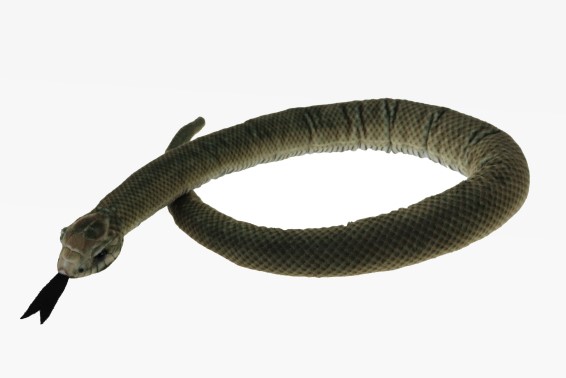Plüsch Schwarze Mamba L 100 cm (6)