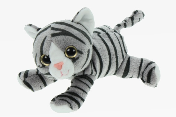 Plüsch Katze Länge 18 cm (6)