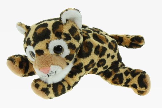 Plush leopard length 19 cm (6)