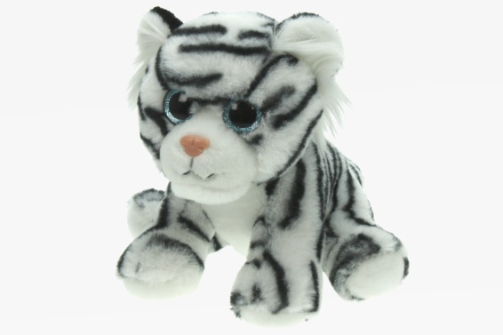 Plüsch Tiger weiss Länge 25 cm (6)