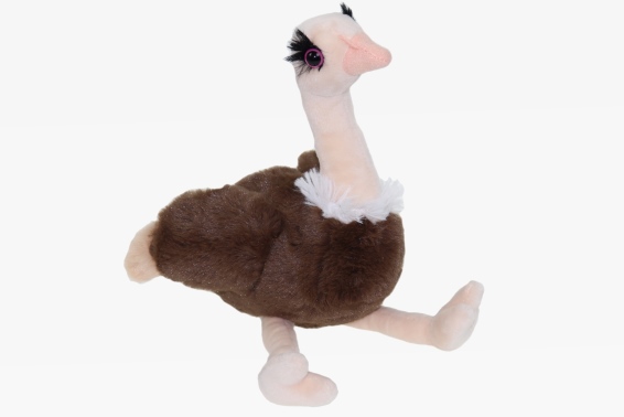 Plush ostrich height 33 cm (6)