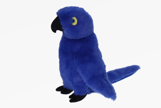 Plush hyacinth macaw height 23 cm (6) Plush hyacinth macaw height 23 cm (6)