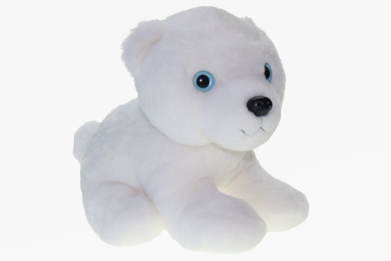 Plush polar bear length 22 cm (6)