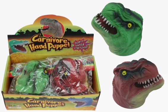PVC Handpuppe Dinosaurier 2fach (12)