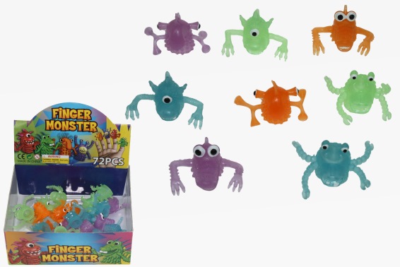 Soft PVC Finger Monster 4fach (72)