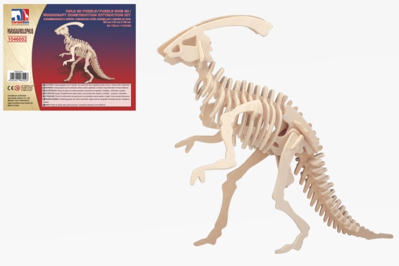 Holz 3D Puzzle Parasaurolophus (12)