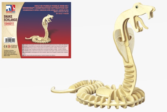 3D wooden puzzle snake (12)