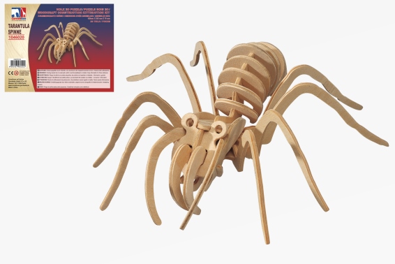 Holz 3D Puzzle Vogelspinne (12)