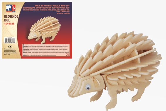 3D wooden puzzle hedgehog (12)